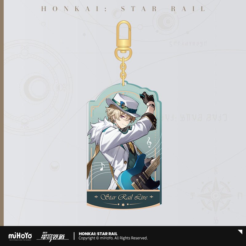 [OFFICIAL] Star Rail LIVE Series Acrylic Keychain - Teyvat Tavern - Genshin Impact & Honkai Star Rail & 3Z Merch