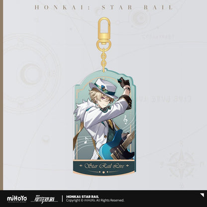 [OFFICIAL] Star Rail LIVE Series Acrylic Keychain - Teyvat Tavern - Genshin Impact & Honkai Star Rail & 3Z Merch