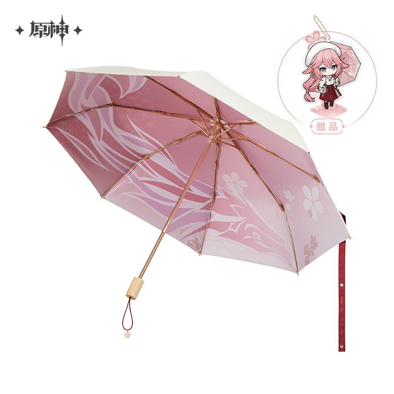 [OFFICIAL] Yae Miko Impression Series - Folding Umbrella - Teyvat Tavern - Genshin Impact & Honkai Star Rail & 3Z Merch