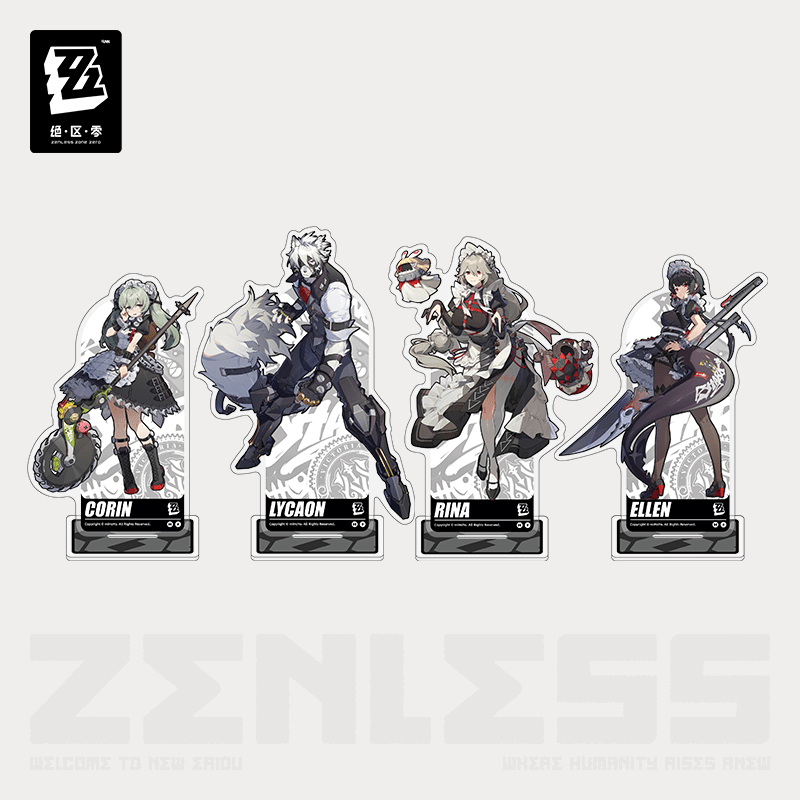 [OFFICIAL] Zenless Zone Zero Acrylic Stand Figure - Victoria Housekeeping - Teyvat Tavern - Genshin Impact & Honkai Star Rail & 3Z Merch