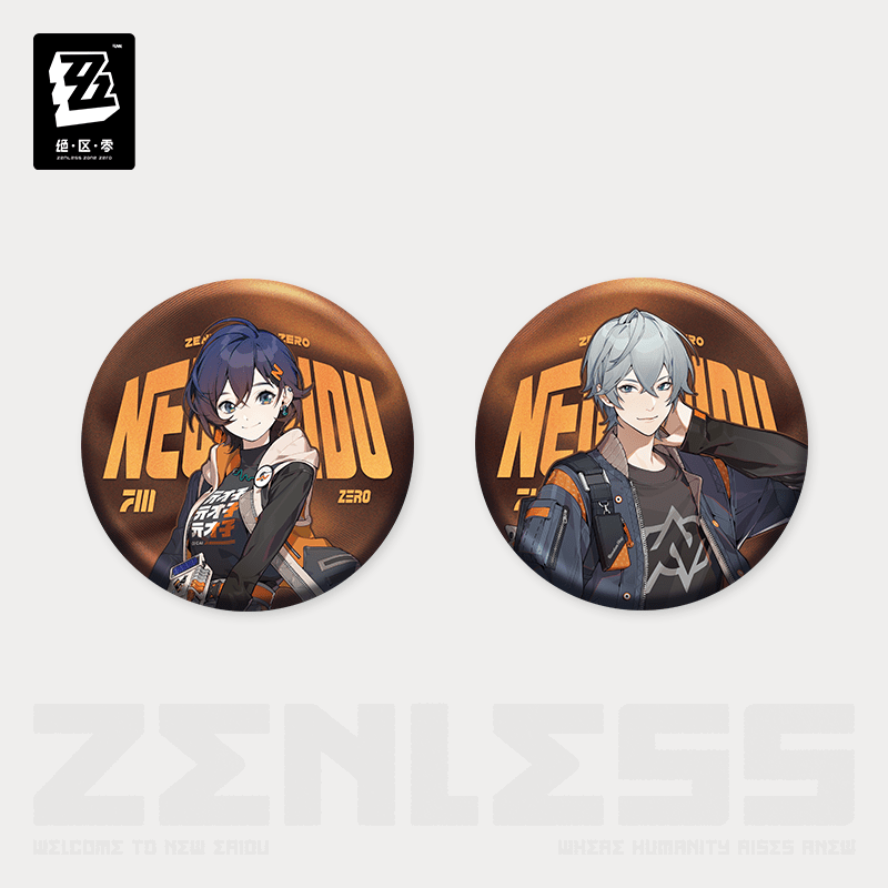 [OFFICIAL] Zenless Zone Zero Character Badge - Proxy - Teyvat Tavern - Genshin Impact & Honkai Star Rail & 3Z Merch