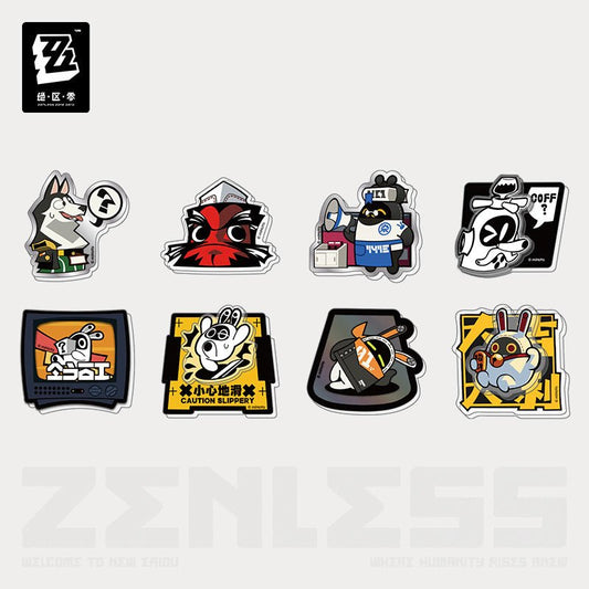 [OFFICIAL] Zenless Zone Zero Equalizing Series Acrylic Fridge Magnets Set - Teyvat Tavern - Genshin Impact & Honkai Star Rail & 3Z Merch