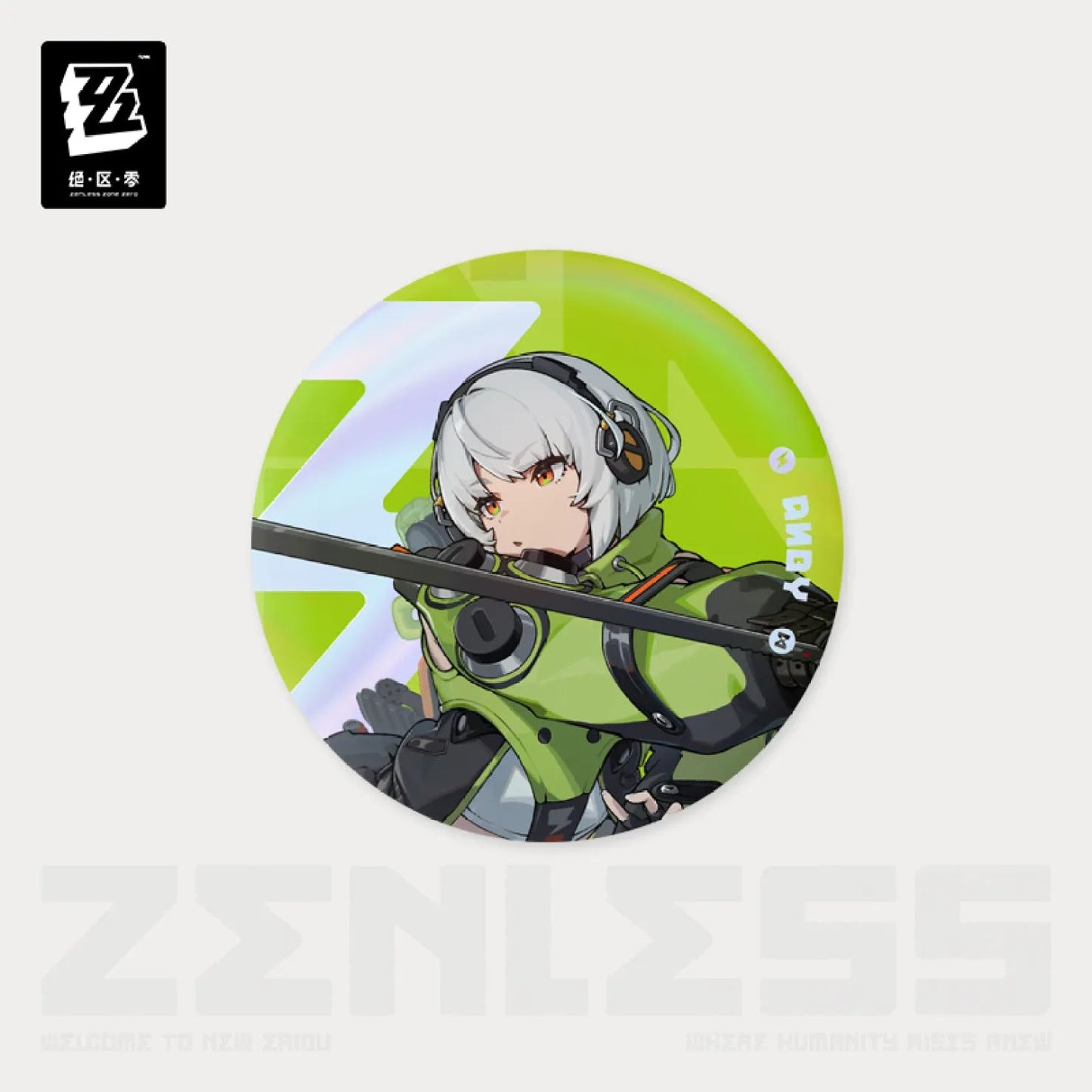 [OFFICIAL] Zenless Zone Zero Time Frequency Series Badge - Teyvat Tavern - Genshin Impact & Honkai Star Rail & 3Z Merch