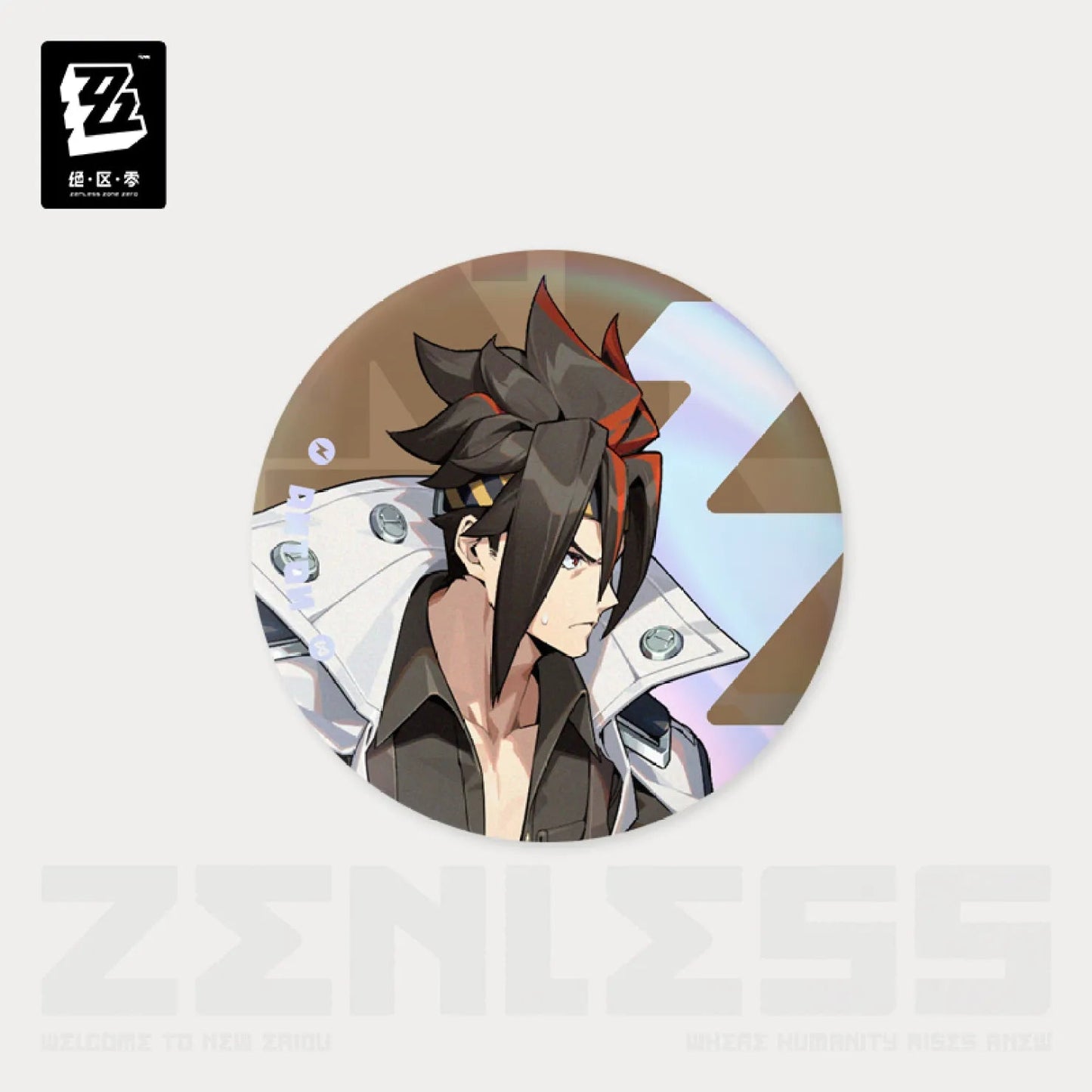 [OFFICIAL] Zenless Zone Zero Time Frequency Series Badge - Teyvat Tavern - Genshin Impact & Honkai Star Rail & 3Z Merch