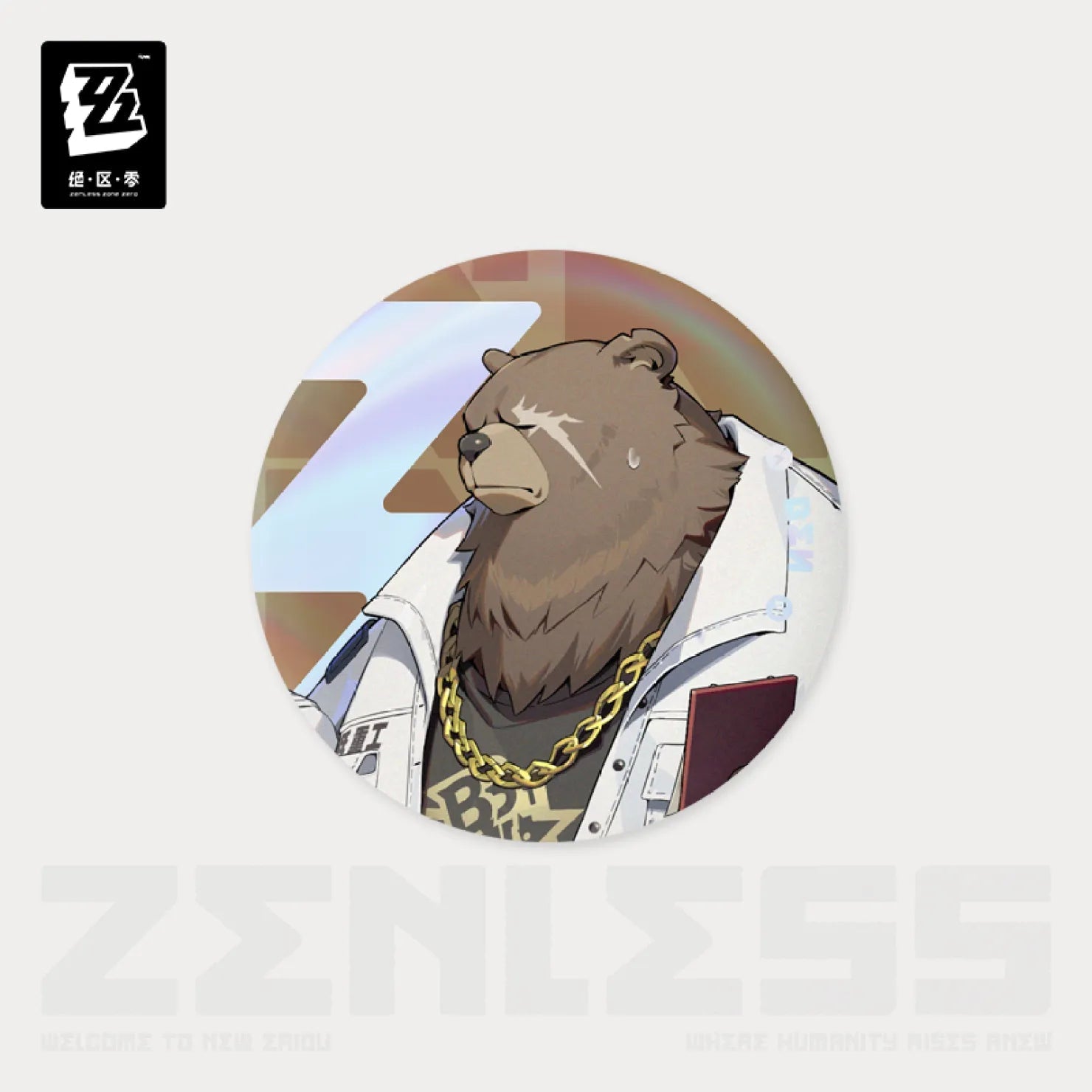 [OFFICIAL] Zenless Zone Zero Time Frequency Series Badge - Teyvat Tavern - Genshin Impact & Honkai Star Rail & 3Z Merch