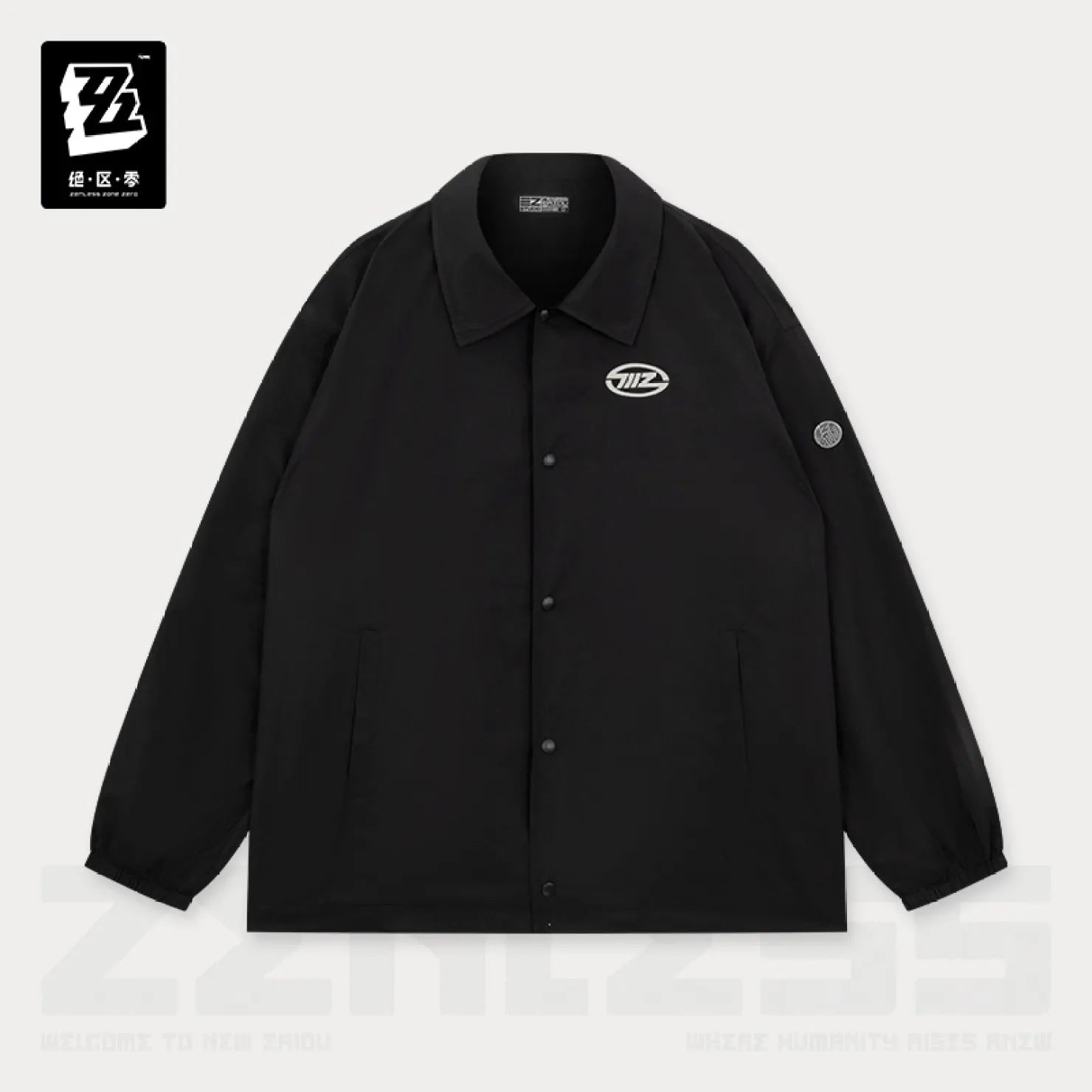 [OFFICIAL] ZZZ STUDIO 2025 SS Collection Coach Jacket - Teyvat Tavern - Genshin Impact & Honkai Star Rail & 3Z Merch