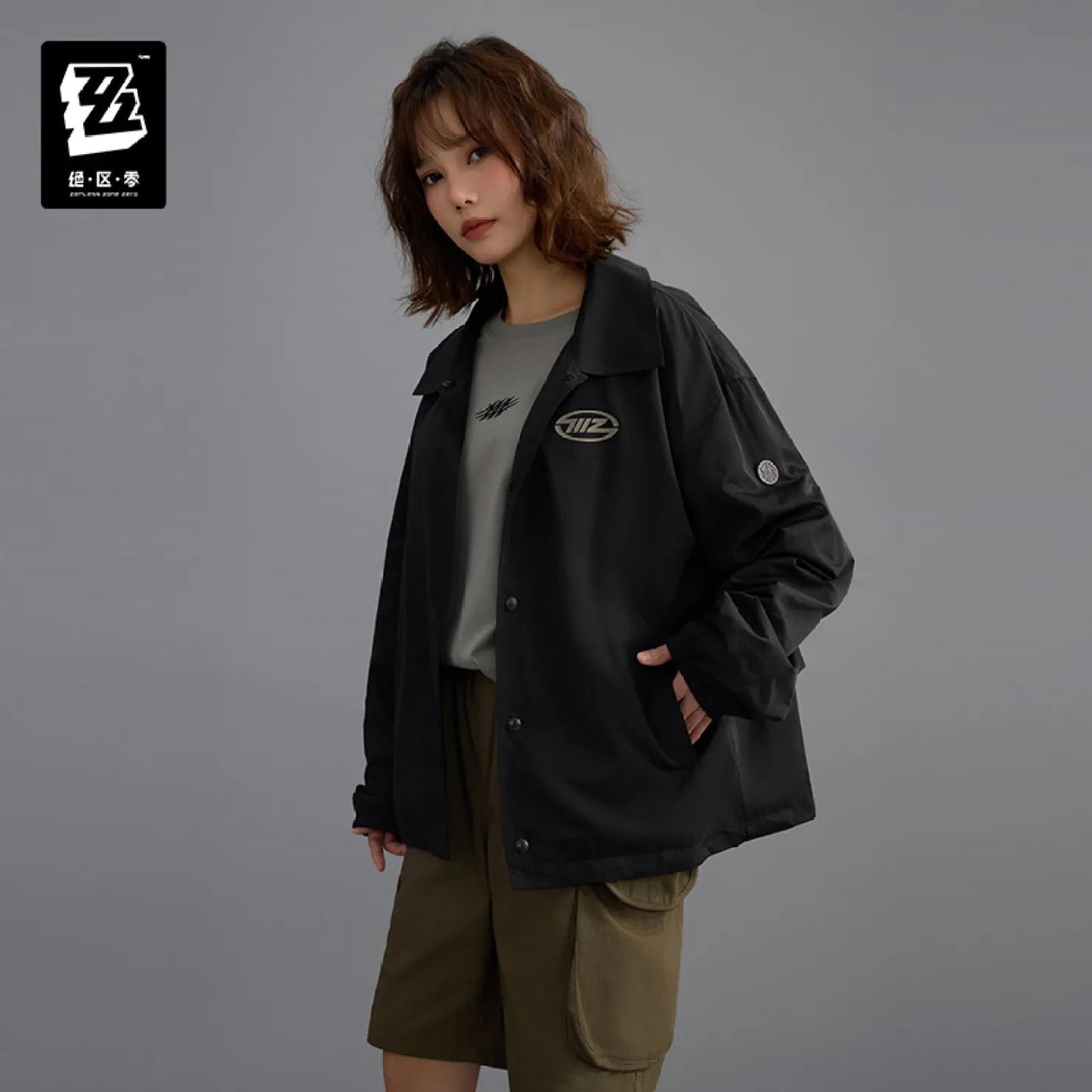 [OFFICIAL] ZZZ STUDIO 2025 SS Collection Coach Jacket - Teyvat Tavern - Genshin Impact & Honkai Star Rail & 3Z Merch