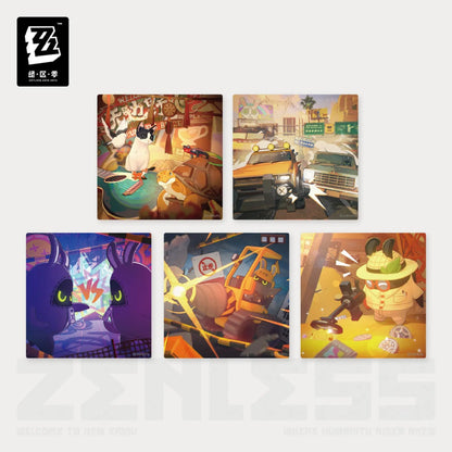 [OFFICIAL] ZZZ Time Remembrance Series Image Collection Card Set Vol.1 - Teyvat Tavern - Genshin Impact & Honkai Star Rail & 3Z Merch