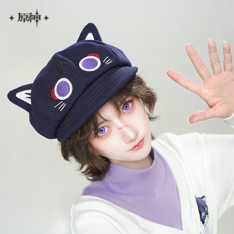 Genshin cat with black hat｜TikTok Search