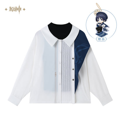 [OFFICIAL] Wanderer Themed Apparel Set Series - Shirt/ Vest Set - Teyvat Tavern - Genshin Merch