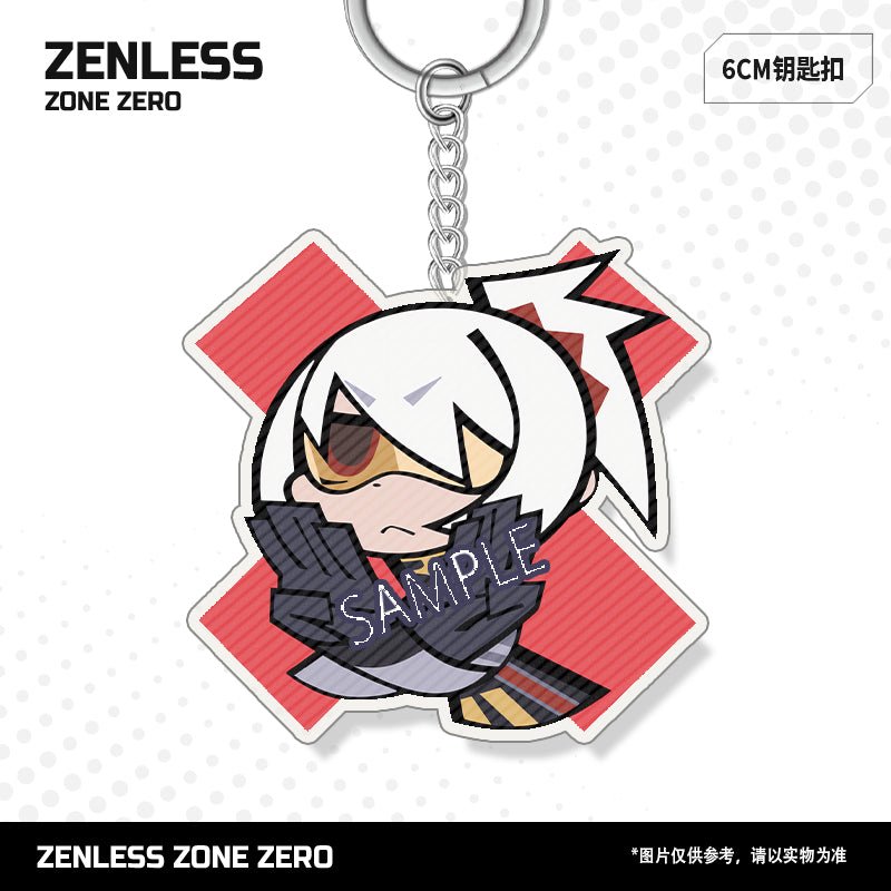 Zenless Zone Zero Keychain - Teyvat Tavern - Genshin Impact & Honkai Star Rail & 3Z Merch