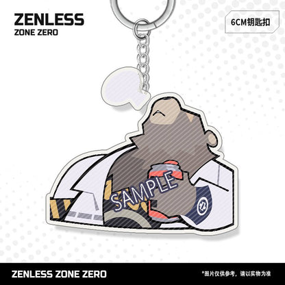 Zenless Zone Zero Keychain - Teyvat Tavern - Genshin Impact & Honkai Star Rail & 3Z Merch