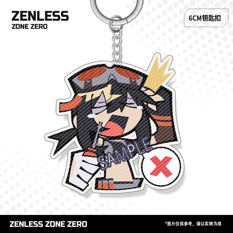 Zenless Zone Zero Keychain - Teyvat Tavern - Genshin Impact & Honkai Star Rail & 3Z Merch