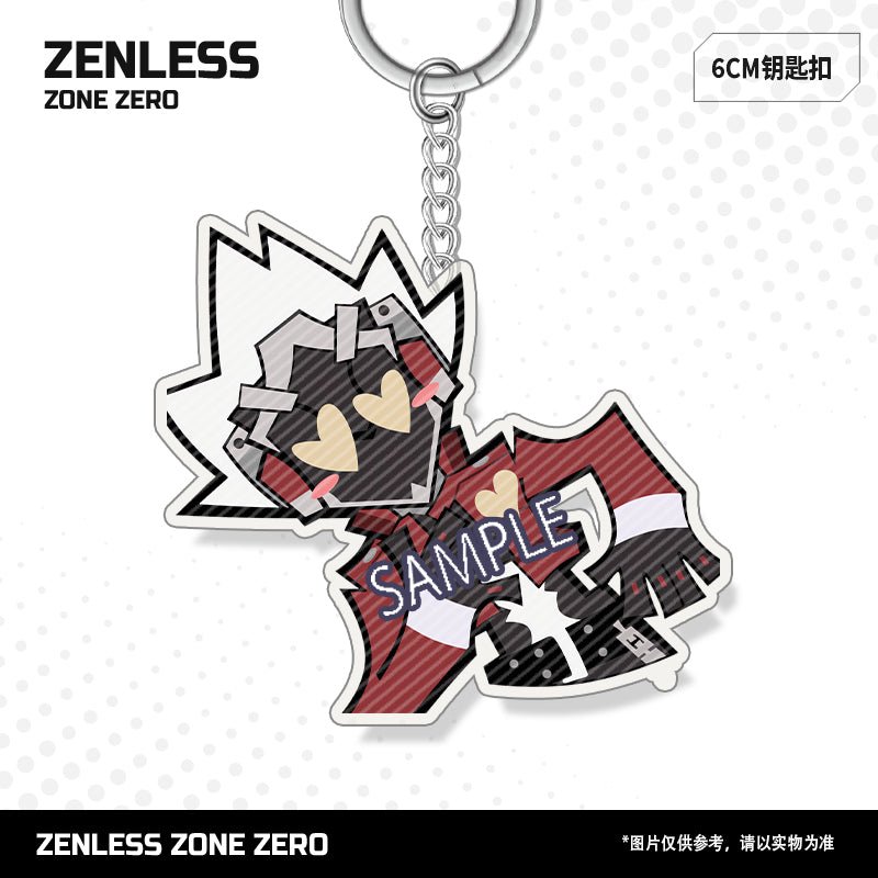 Zenless Zone Zero Keychain - Teyvat Tavern - Genshin Impact & Honkai Star Rail & 3Z Merch