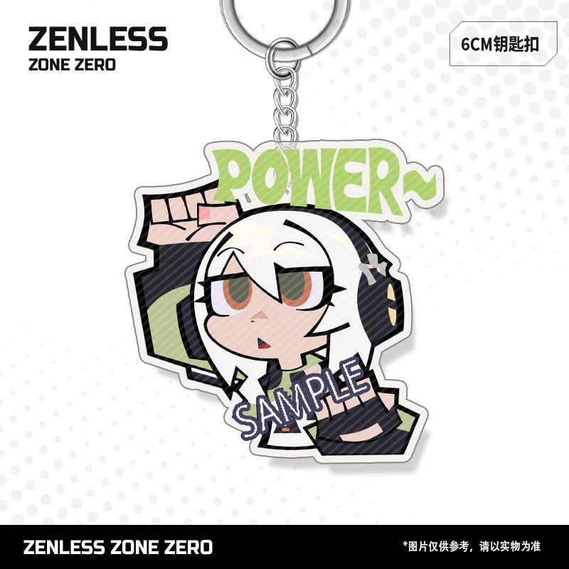 Zenless Zone Zero Keychain - Teyvat Tavern - Genshin Impact & Honkai Star Rail & 3Z Merch