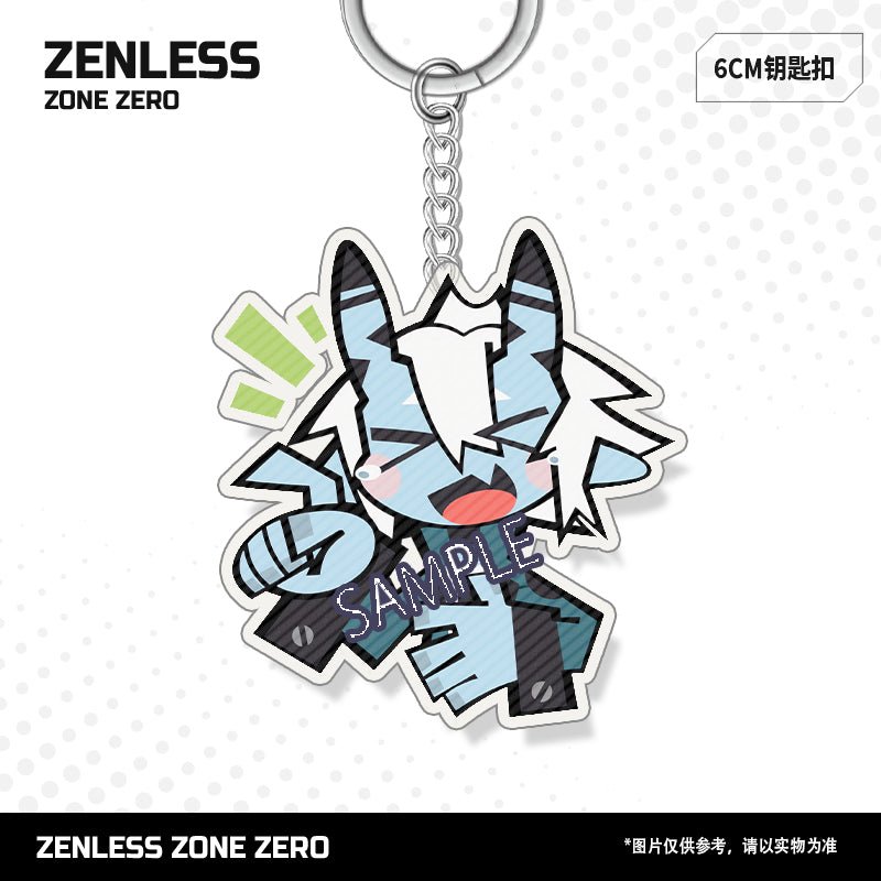 Zenless Zone Zero Keychain - Teyvat Tavern - Genshin Impact & Honkai Star Rail & 3Z Merch