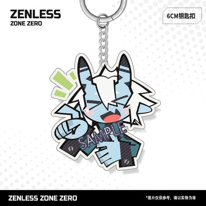 Zenless Zone Zero Keychain - Teyvat Tavern - Genshin Impact & Honkai Star Rail & 3Z Merch