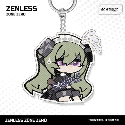 Zenless Zone Zero Keychain - Teyvat Tavern - Genshin Impact & Honkai Star Rail & 3Z Merch