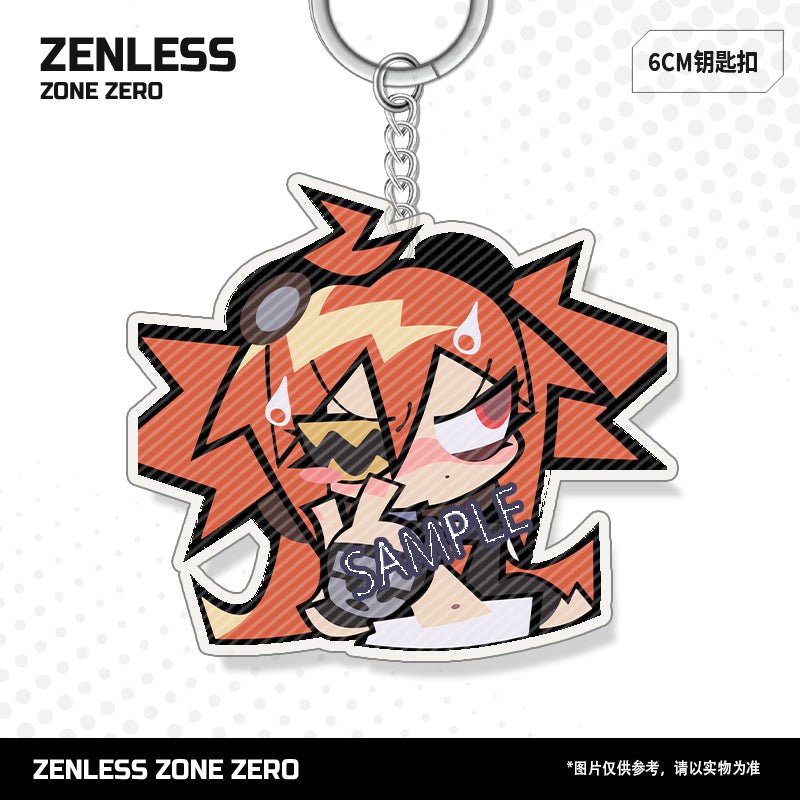 Zenless Zone Zero Keychain - Teyvat Tavern - Genshin Impact & Honkai Star Rail & 3Z Merch