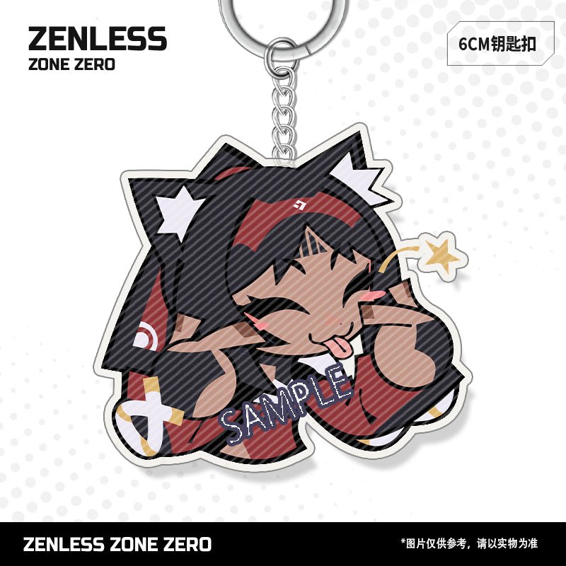 Zenless Zone Zero Keychain - Teyvat Tavern - Genshin Impact & Honkai Star Rail & 3Z Merch